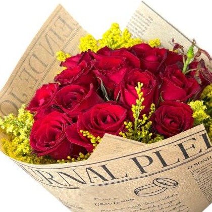 Buquê de 30 Rosas Vermelhas 