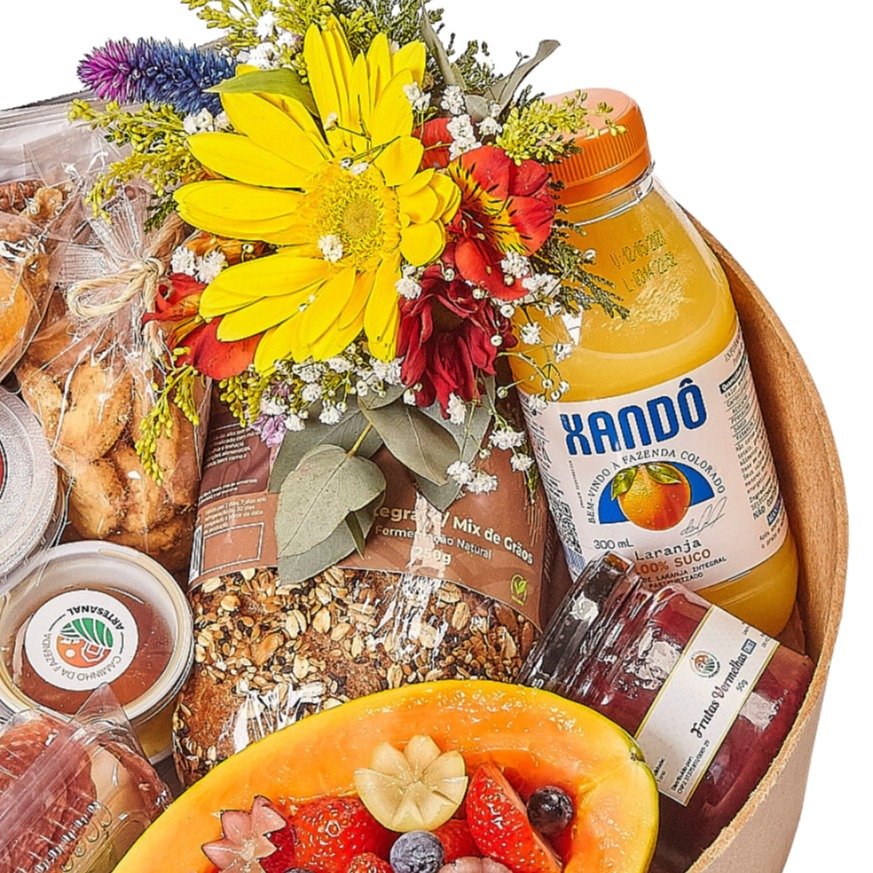 Caixa de Café da Manhã Diet GERGELIM