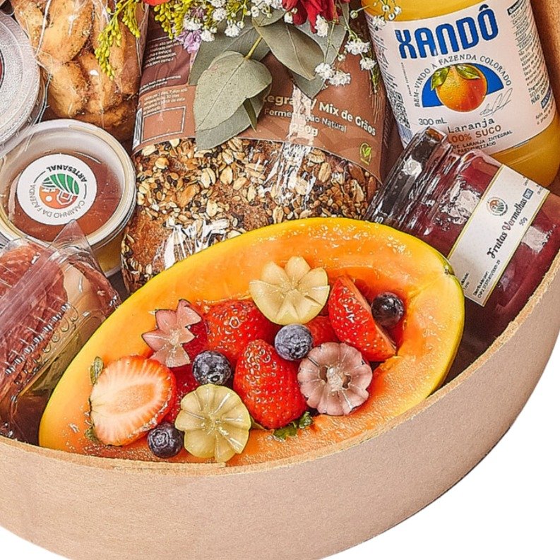 Caixa de Café da Manhã Diet GERGELIM
