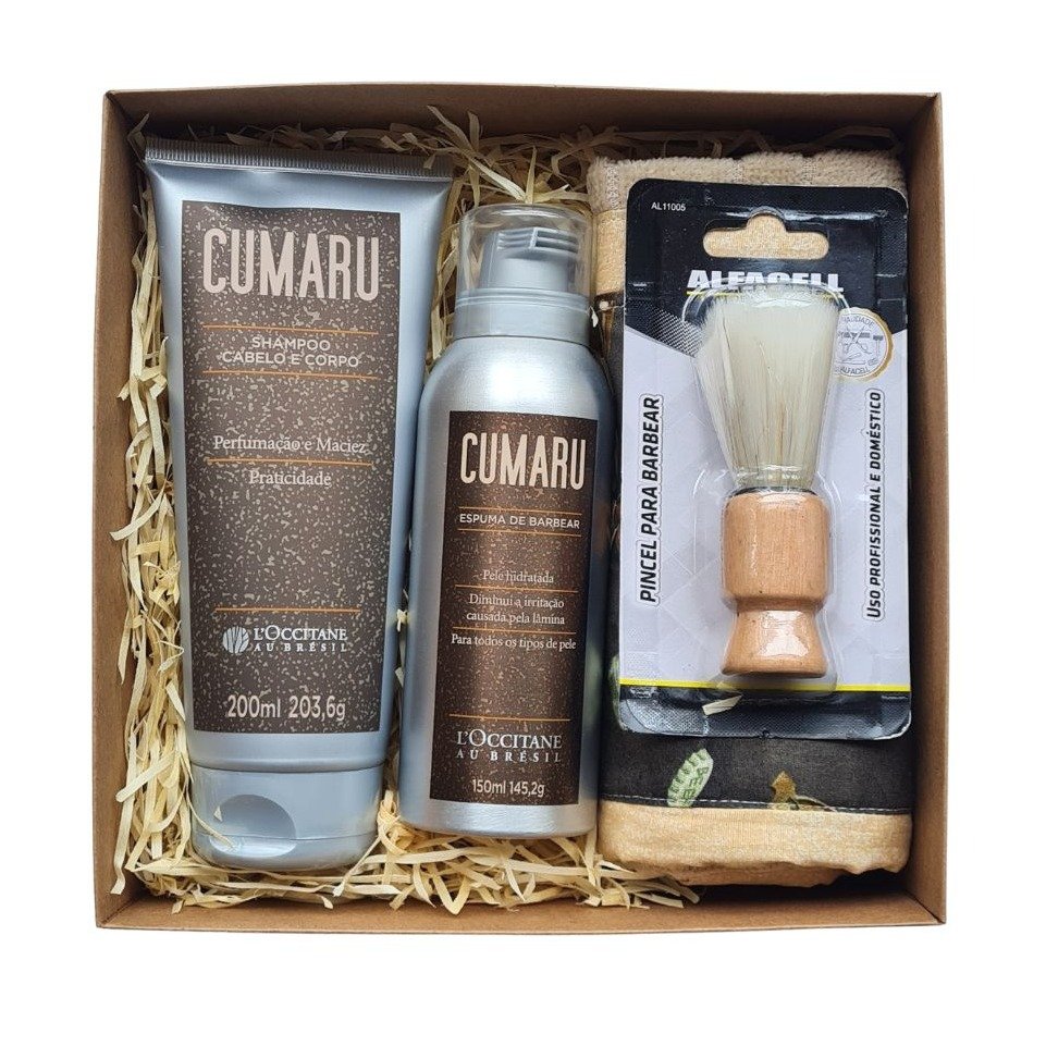 Presente Masculino Cumaru Sampoo e Barba