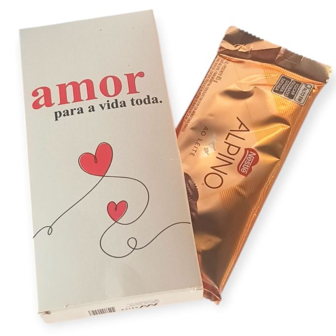 Caixa Personalizada Amor Para a Vida Toda