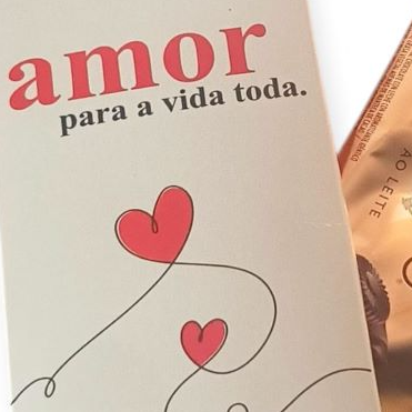 Caixa Personalizada Amor Para a Vida Toda