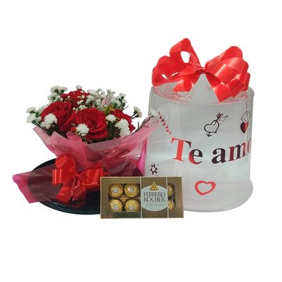 Arranjo na Caixa com Ferrero Rocher
