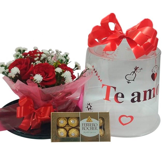 Arranjo na Caixa com Ferrero Rocher