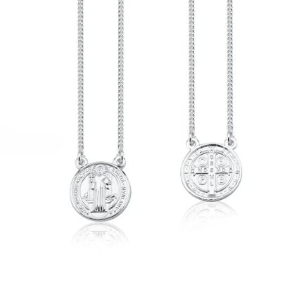 Escapulario São Bento Redondo