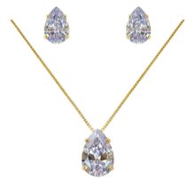 Conjunto Cristal Branco