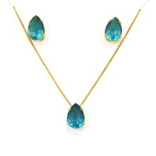 Conjunto Cristal Azul Céu