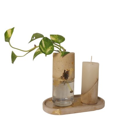 Kit Decorativo em Concreto