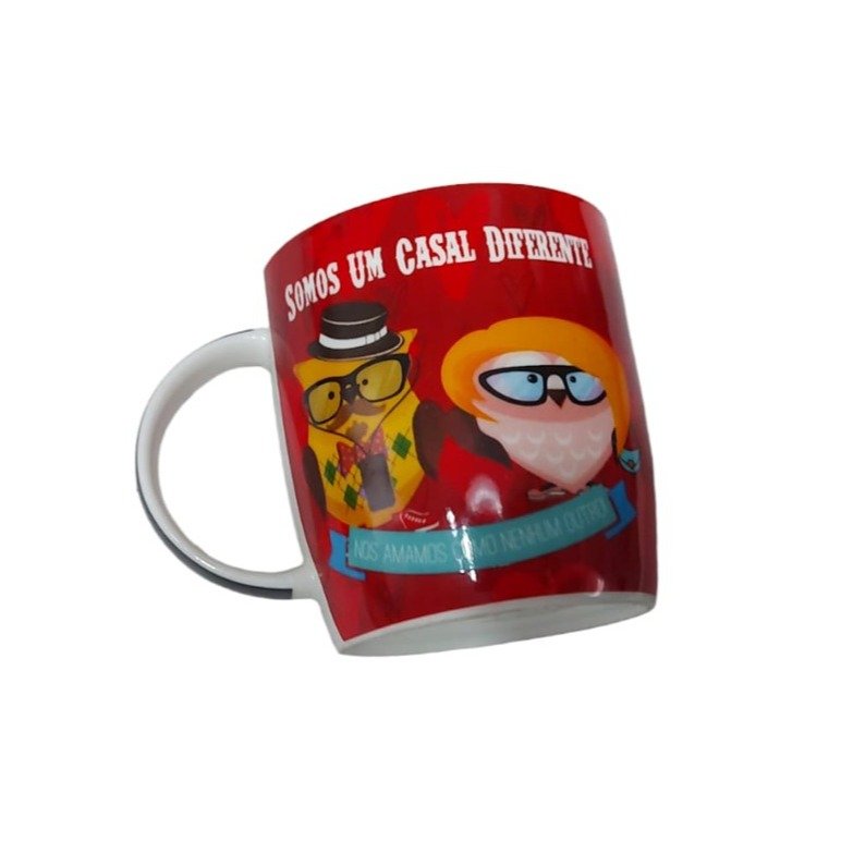 Kit Caneca e Coração Casal Diferente