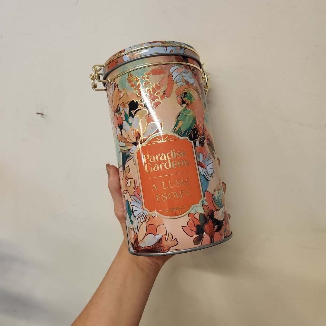 Kit Chá & Biscoitos Paradise Garden