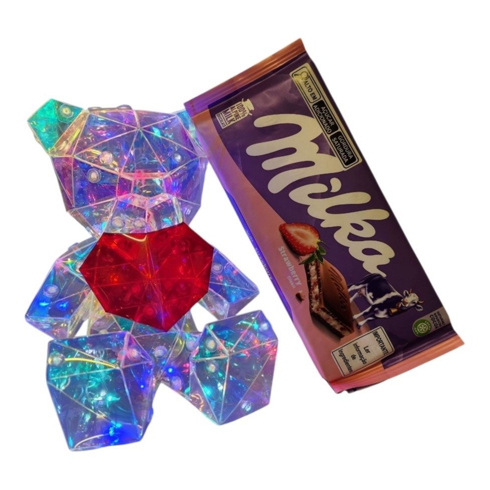 Gift Box Crystal Love Bear