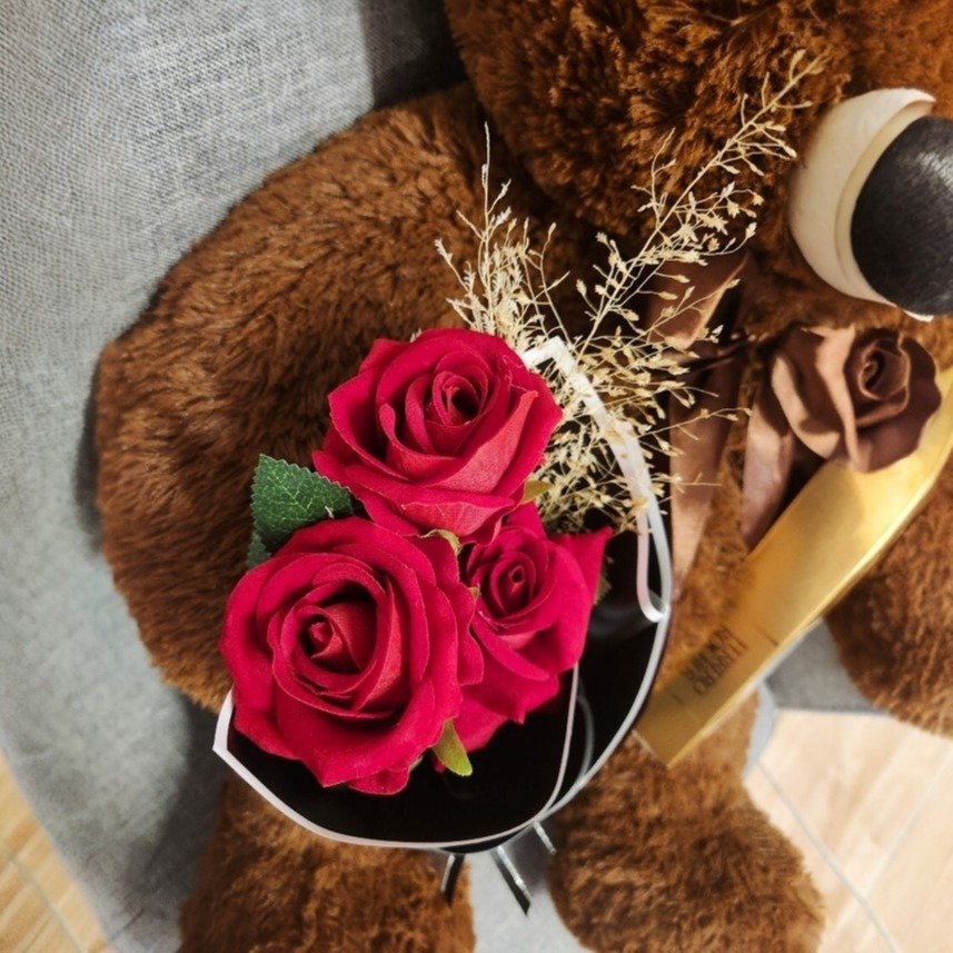 Kit Grand Amour-Urso Gigante