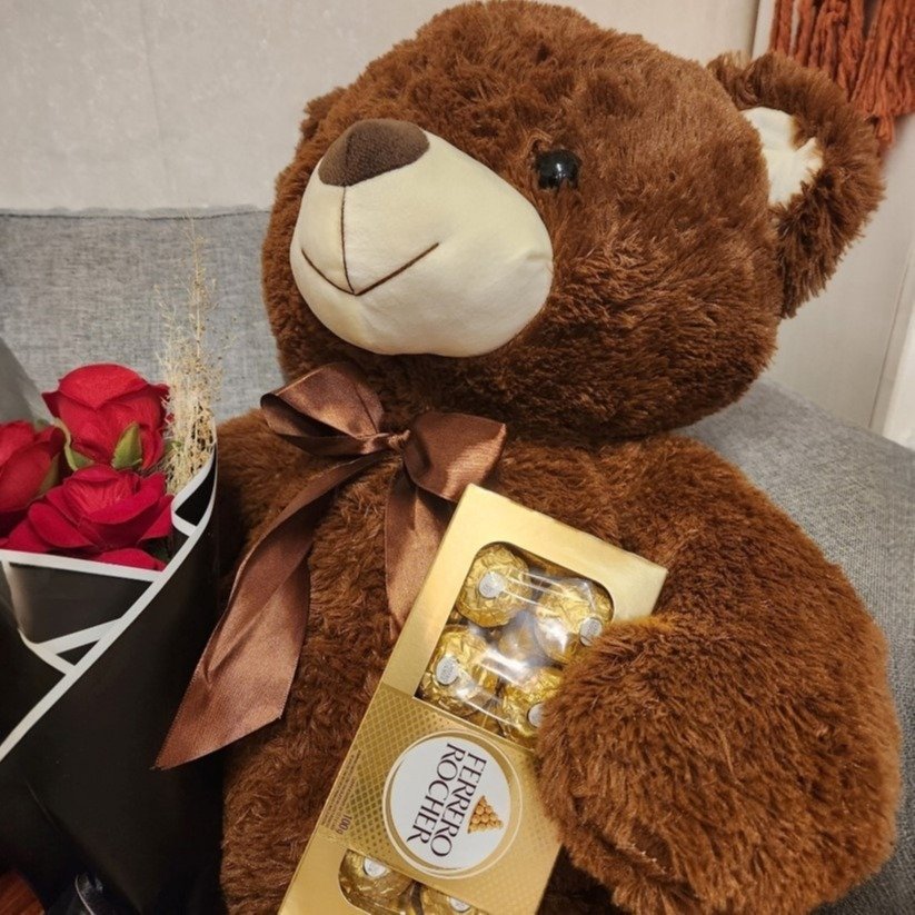 Kit Grand Amour-Urso Gigante