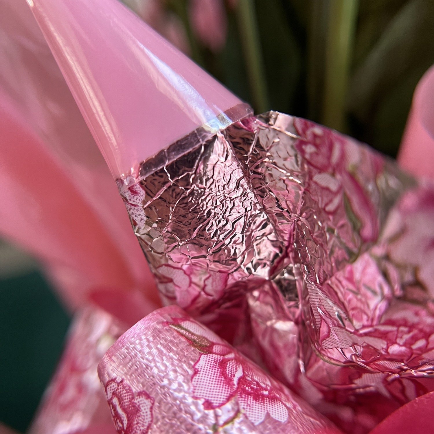 Bolha de Rosas cor de Rosa