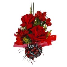 Bolha de Rosas Vermelhas