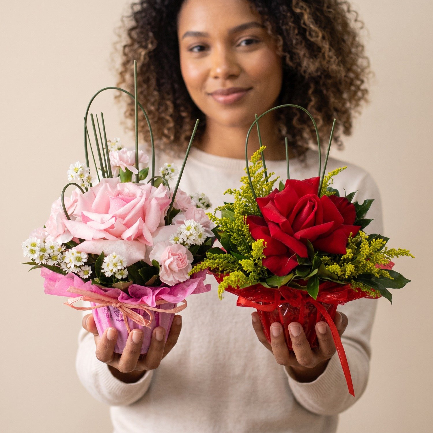 Solitários de Rosas Encantadoras 