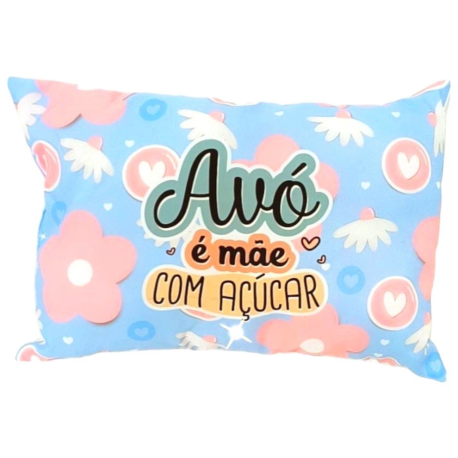 Almofadinha Avó é Mãe Com Açucar