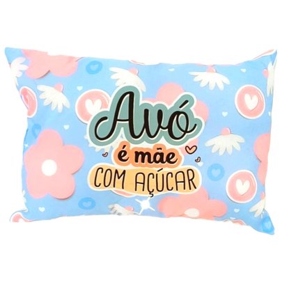 Almofadinha Avó é Mãe Com Açucar