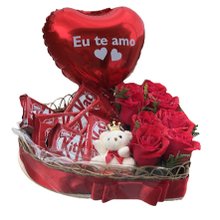 Kit Love Com Balão