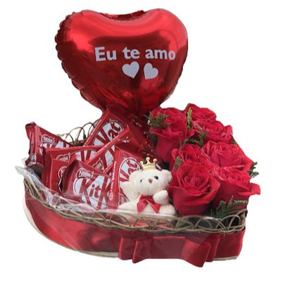 Kit Love Com Balão