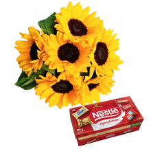 Amor Em Girassóis & Chocolate