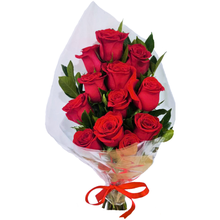 Luxuoso Ramalhete De 12 Rosas Importadas