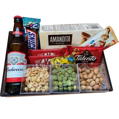Box Chocolate com Petiscos