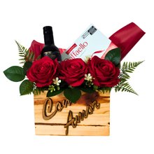 Mimo Elegância com Vinho e Raffaello