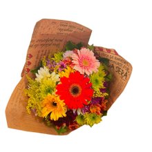 Buquê do Campo com Gérberas