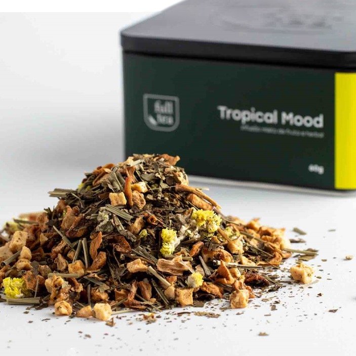 Caixa de Chá Tropical Mood