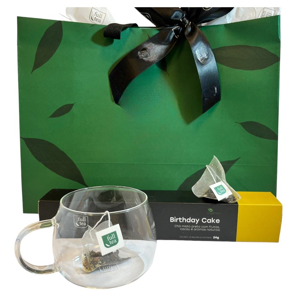 Kit de chá Birthday Cake