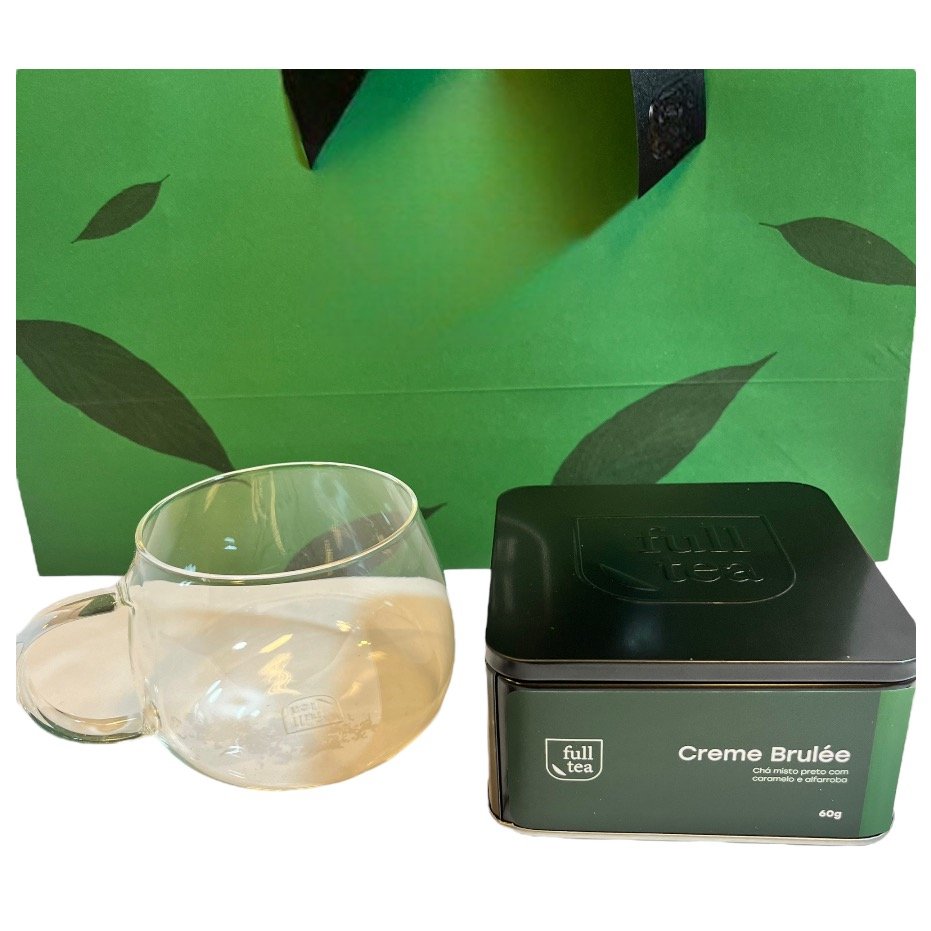 Kit de chá Deliciosa sobremesa Creme Brulée