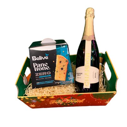 Panetone Zero Açúcar com Espumante Chandon