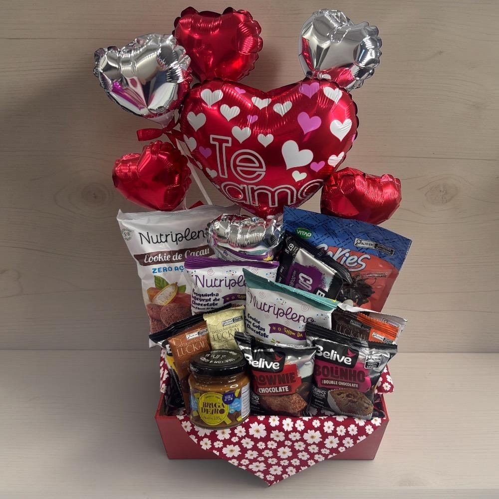 Cesta Amo Chocolate Saudável