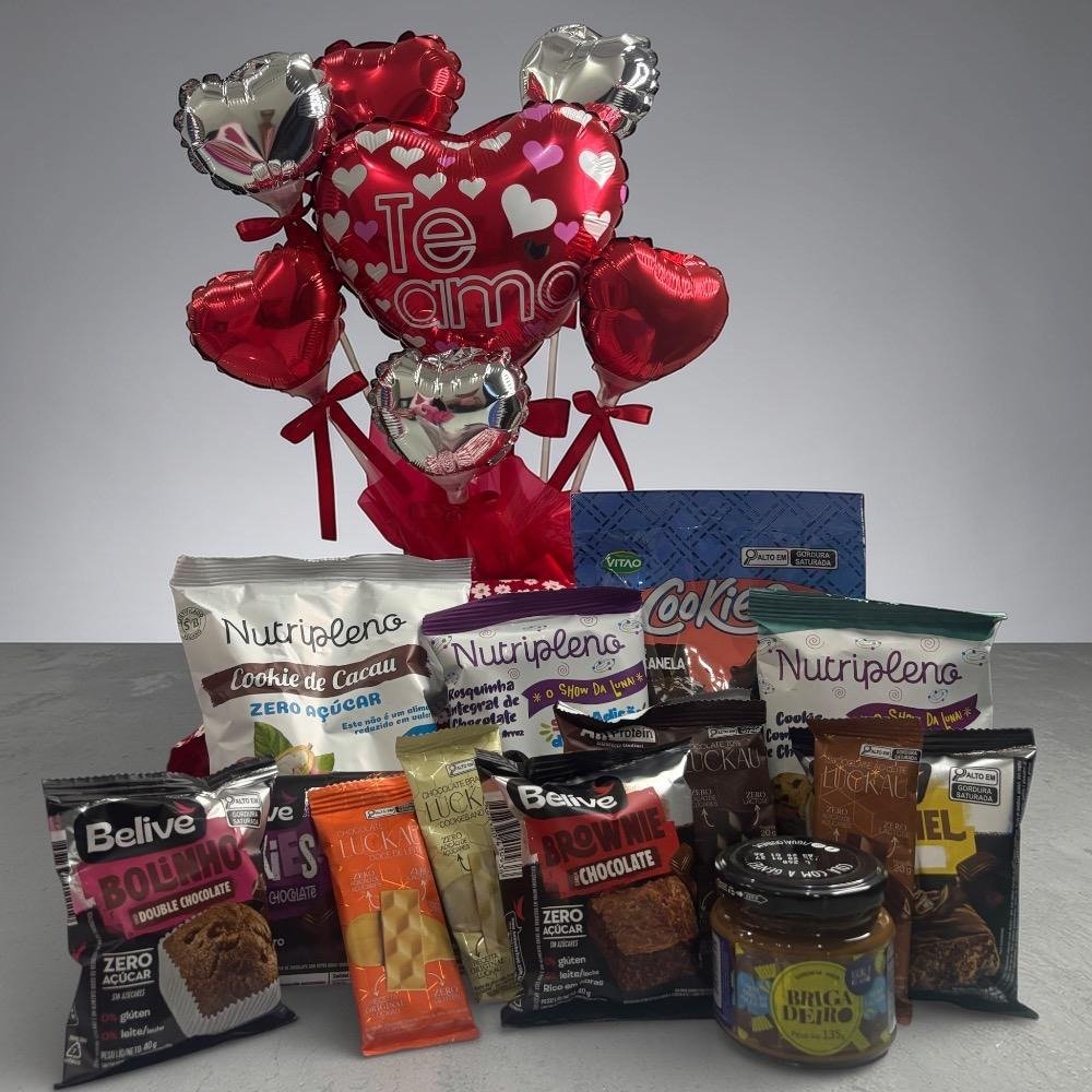 Cesta Amo Chocolate Saudável