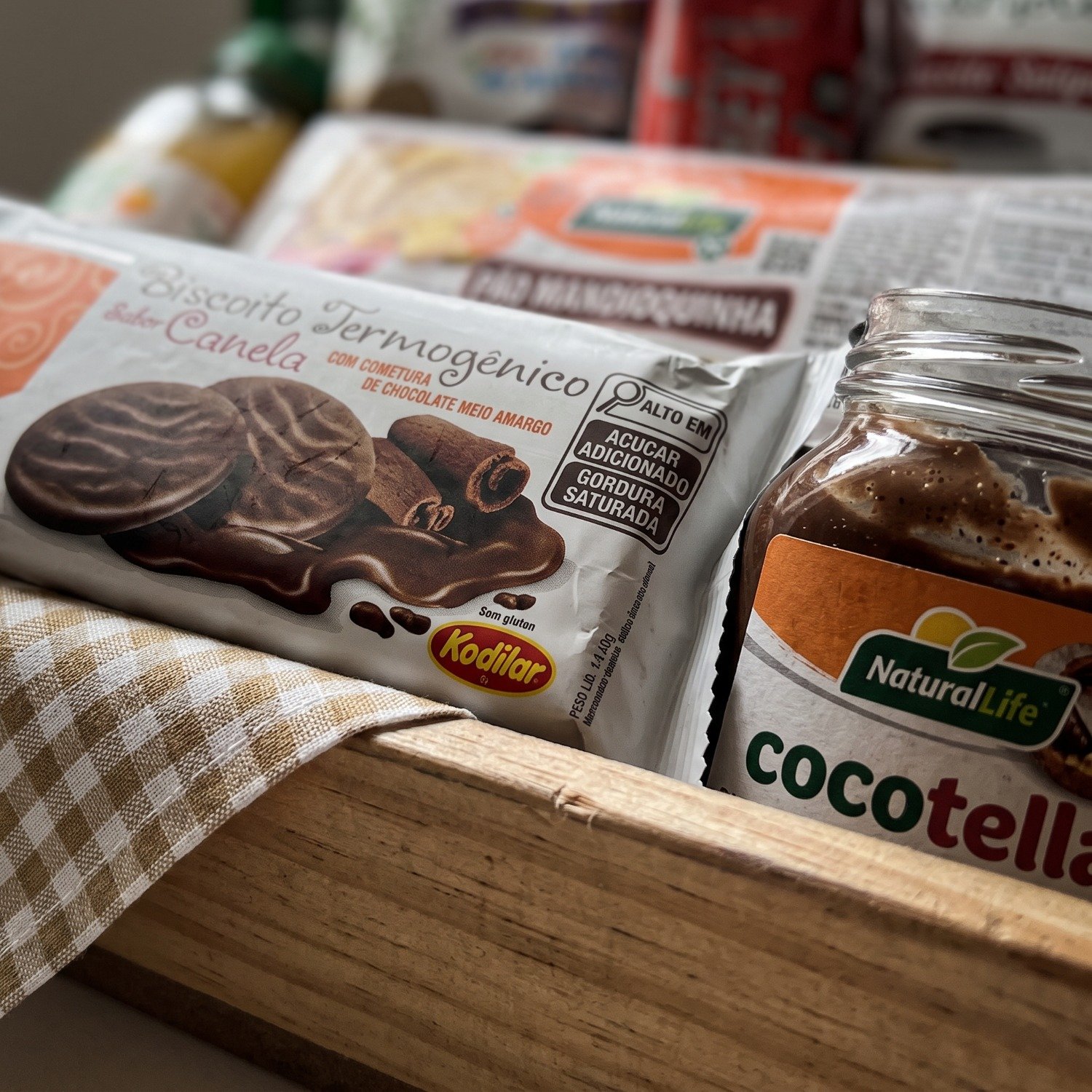 Cesta Café Manhã Saudável com Cocotella2