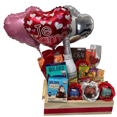 Cesta Premium Namorados - Celebração & Romance
