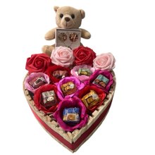 Caixa Coração Premium - Joia, Romance & Sabor