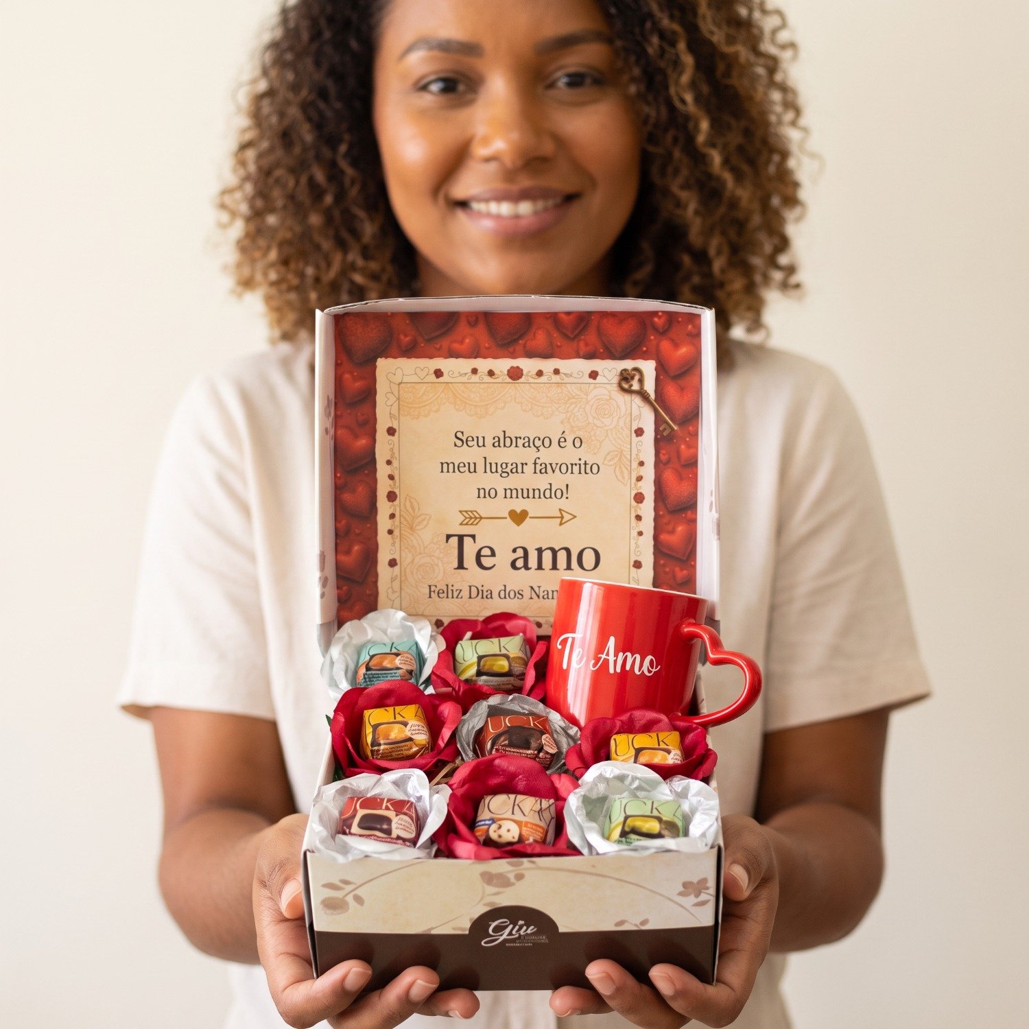 Box Surpresa Namorados - Amor, Mensagem & Sabor