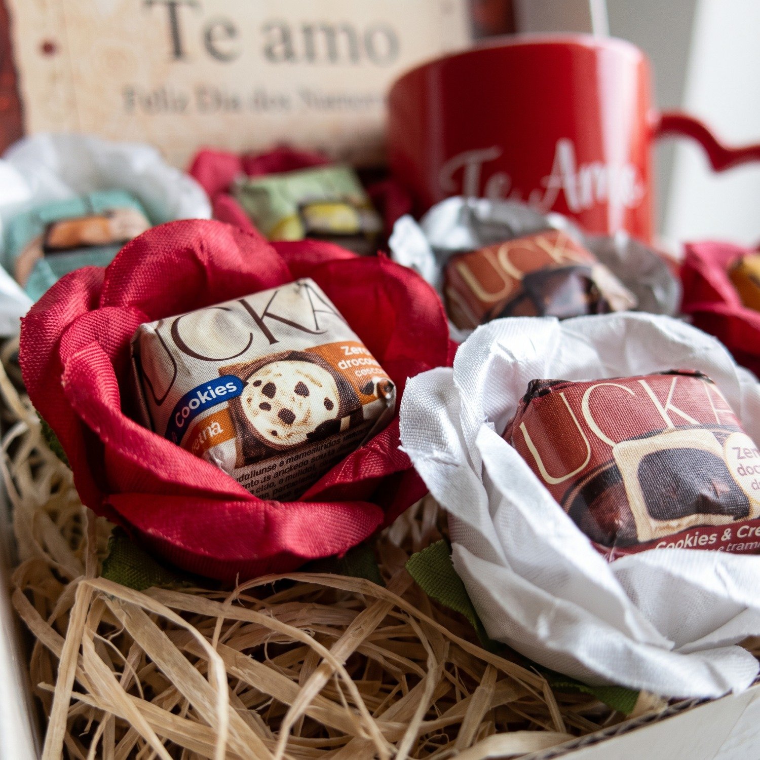 Box Surpresa Namorados - Amor, Mensagem & Sabor