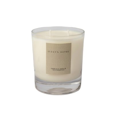 Vela Aromática 40 horas de queima - Cereja e avelã