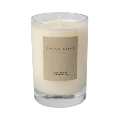 Vela Aromática 30 horas de queima - Chá Verde
