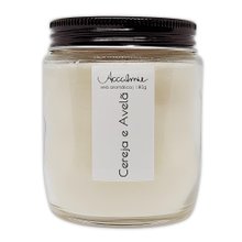 Vela Aromática Cereja e Avelã - 180g