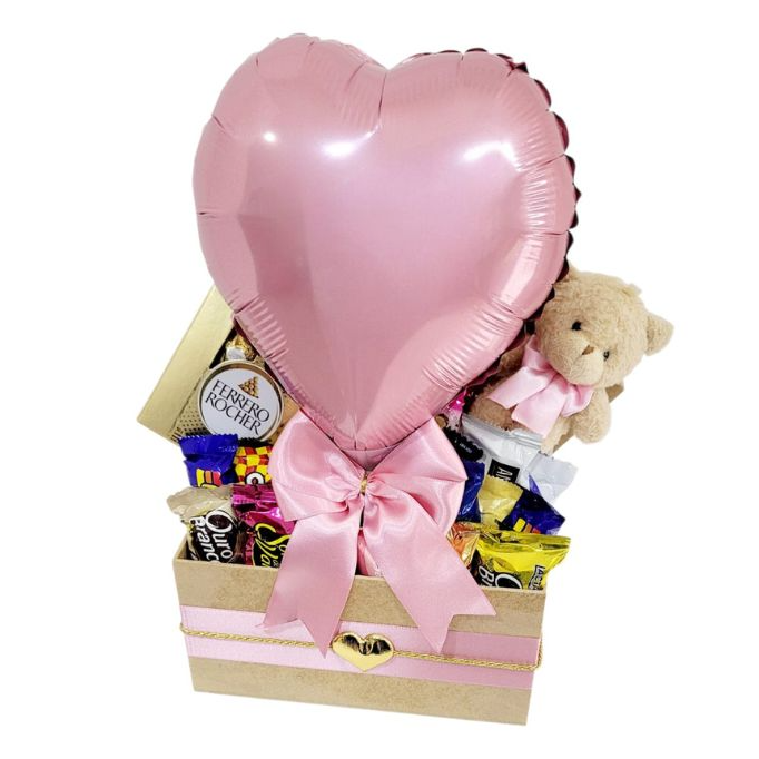 Cesta de Chocolates Doce Encanto