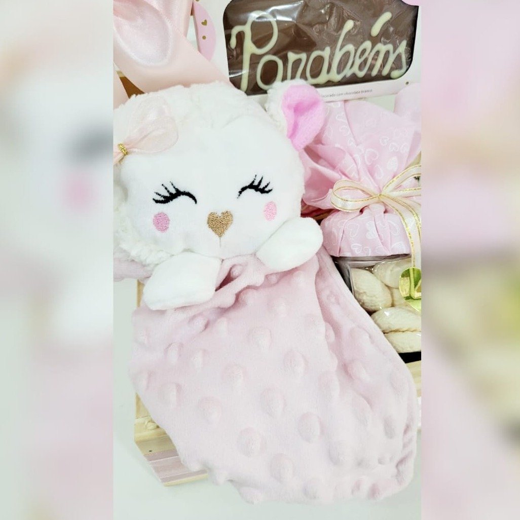 Baú Ovelhinha Menina 
