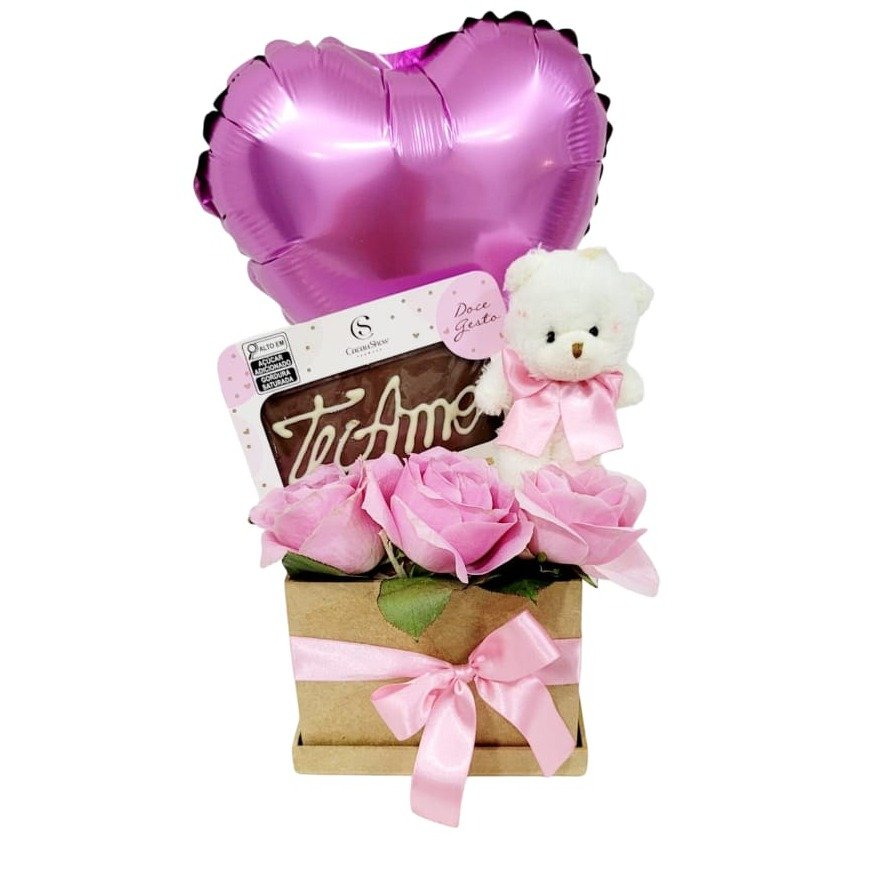 Cesta Sweet Rosas 