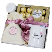 Cesta Box Mãe Eu Te Amo 