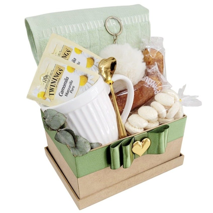 Cesta Bem-Estar Relax Com Caneca 