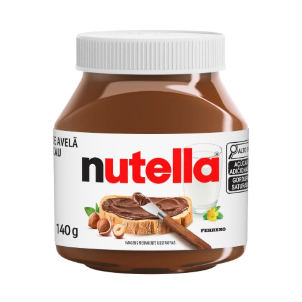 Nutella Creme de Avelã 140g