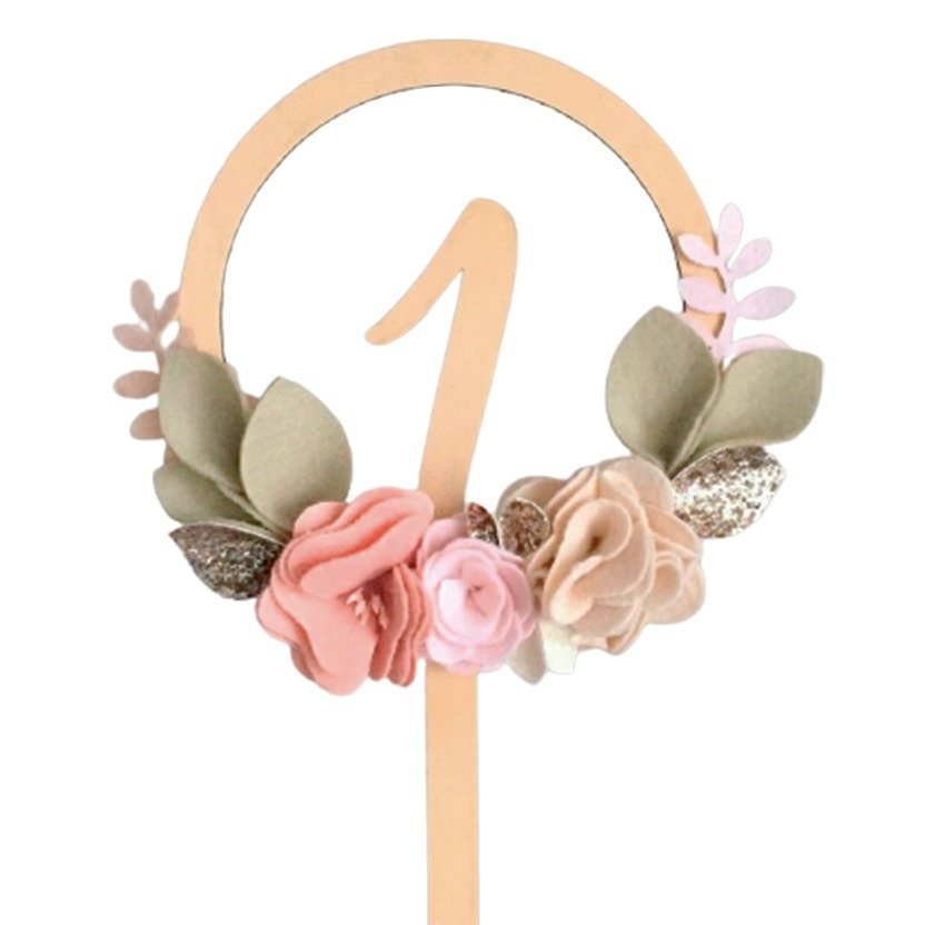 Bolo feminino  Floral cake, Cake, Cake toppers